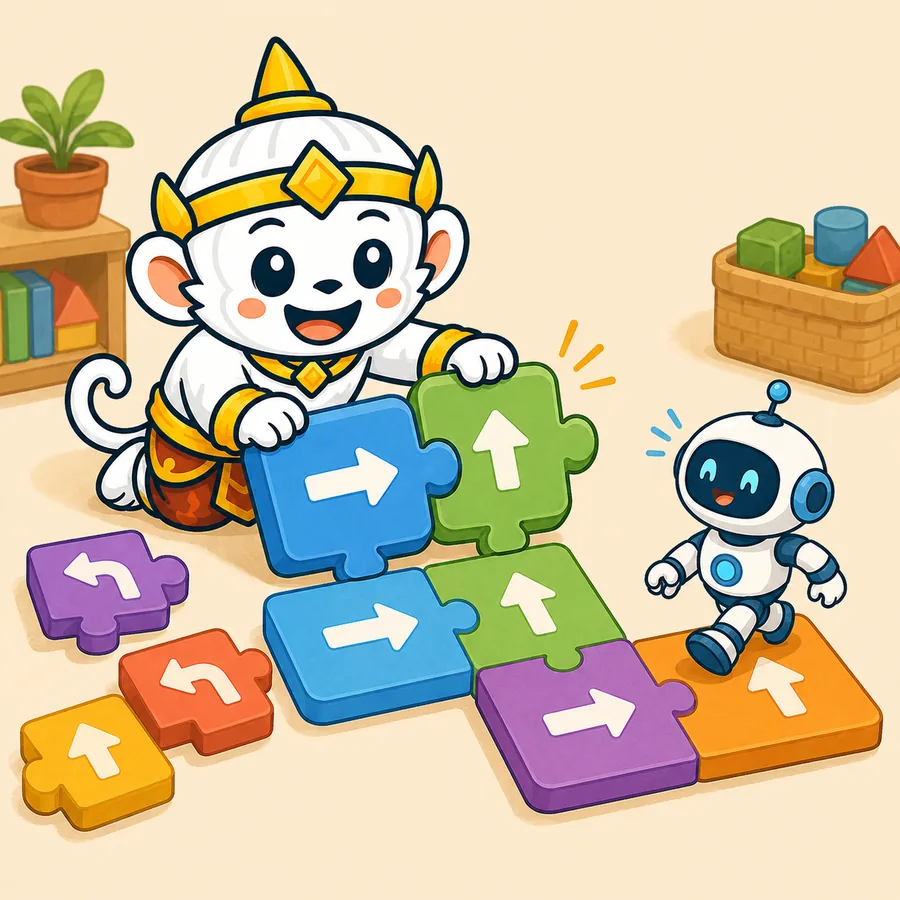 Blockly คืออะไร ต่างจาก Scratch ยังไง เหมาะกับลูกวัยไหน