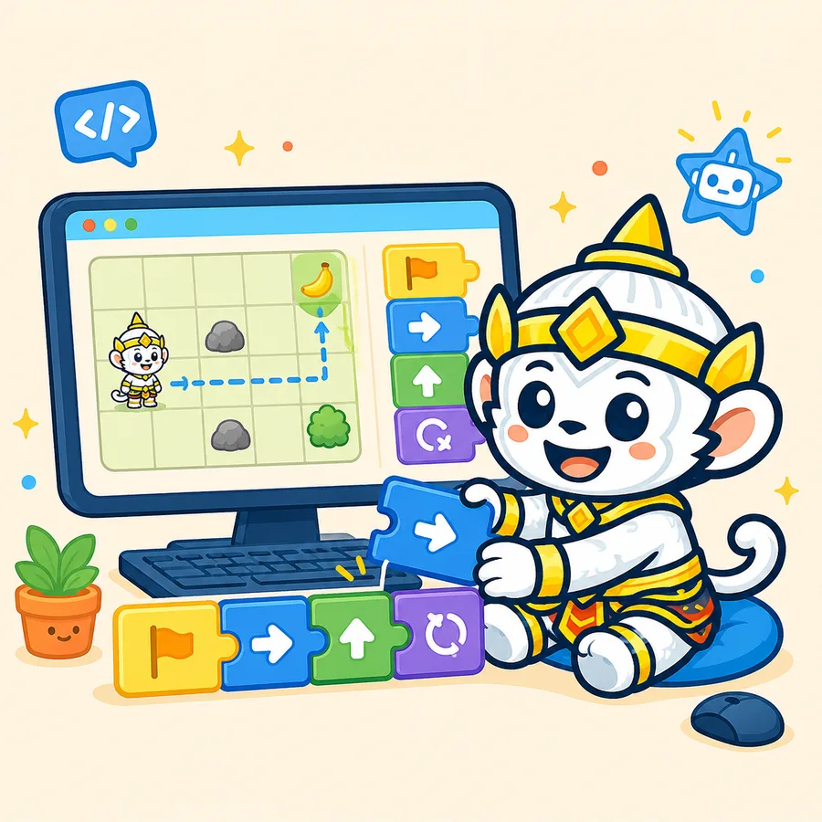 HanuLab — หนุมานน้อยนักโค้ด