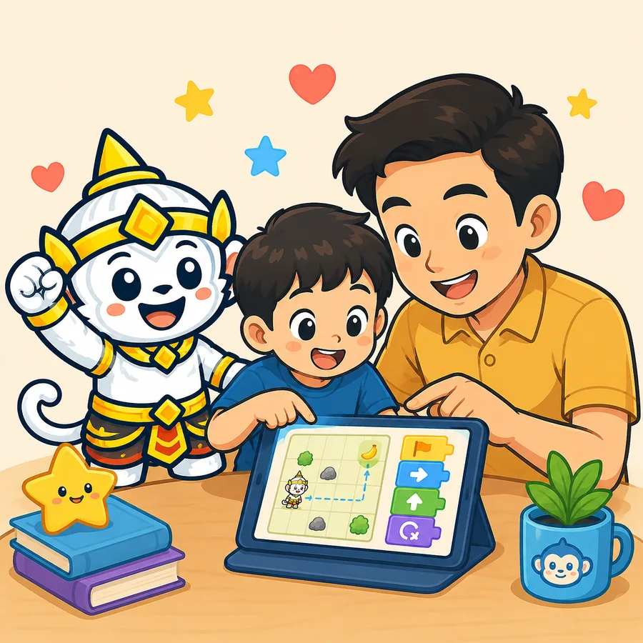 HanuLab — หนุมานน้อยนักโค้ด